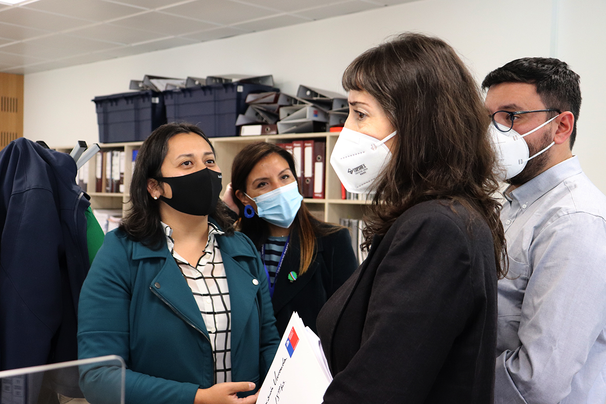 Serviu Primera Visita De Subsecretaria Tatiana Rojas A Región Del Maule